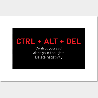 Control Alt Delete Posters and Art